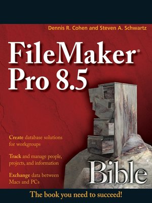 cover image of FileMaker Pro 8.5 Bible